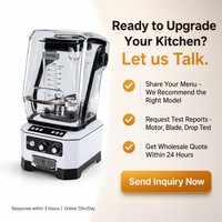 Alternatif Blendtec: Blender Komersial MIXTEC 1400W, Performa Sama 1/3 Harga, Daya Tahan Motor 2000 Jam, Pisau 420SS, Langsung dari Pabrik