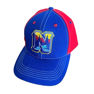 Wholesale Custom Embroidery 6 Panel Baseball Caps Unisex Sporty Breathable <b>Waterproof</b> Mix Blue Red Plastic <b>Hat</b> Closure Design - Product Image 5