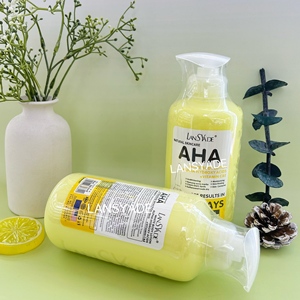 Lansyade nhà máy AHA Lotion 500ml axit trái cây Kem dưỡng da ve làm sáng da dưỡng ẩm cơ thể Kem hydroxy axit vitamin C - Product Image 6