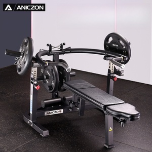 Máy tập ngực đa năng bằng thép, có thể điều chỉnh độ nghiêng, sử dụng đĩa tạ, dùng cho tập luyện tại nhà - Product Image 6