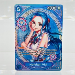 Tarjeta Coleccionable de Anime Premium con Textura Holográfica de Nefeltari <span class=keywords><strong>Vivi</strong></span>, en una Sola Pieza, EN EB03-024 - Product Image 1
