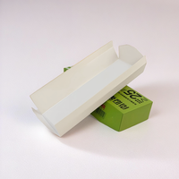 Boîte à tarte à la citrouille laminée mate brillante et écologique Boîtes rigides de qualité alimentaire pour servir la crème à la citrouille et le sucre