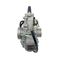 Karburator Vergaser TM24 TM28 TM30 TM34 TM32 TM38 Flat Slide Spigot untuk Karburator MIKUNI 50-650cc Mesin 2/4-Tak