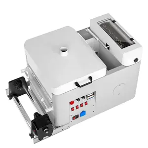 ZYJJ Preços Invencíveis Máquina agitadora de pó DTF de 30 cm Filme PET DTF para impressora a jato de tinta de transferência de calor Secador agitador de pó