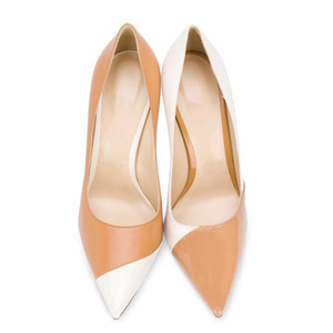 รองเท้าส้นสูงแบบแพทช์เวิร์คสั่งทำพิเศษ ไซส์ใหญ่ 45 สำหรับผู้หญิง รองเท้าปั๊มส์หลากสี ส้นเข็ม แบบพื้นฐาน สำหรับเท้ากว้าง รองเท้าสำหรับงานปาร์ตี้ - Product Image 5