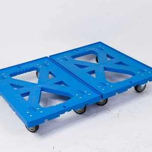 High Quality Four-Wheel Capacity <strong>Trolley</strong> with Durable Plastic <strong>Trolley</strong> Handle for Hand Carts &amp; <strong>Trolleys</strong> - Product Image 3