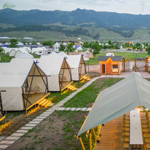 <span class=keywords><strong>Tente</strong></span> safari de luxe avec intérieurs élégants et vues sur la nature <span class=keywords><strong>Tente</strong></span> en toile design original pour resorts - Product Image 2