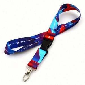 Wholesale Customized Event Lanyard with Sublimation Flags and Silk Screen Printing Logo Printed - Product Image 2