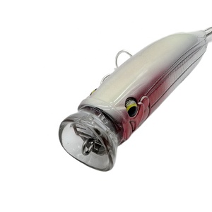 58g拖钓金枪鱼盐水漂浮鲈鱼鳟鱼钓鱼波普尔诱饵漂浮大钓鱼未上漆波普尔 - Product Image 3