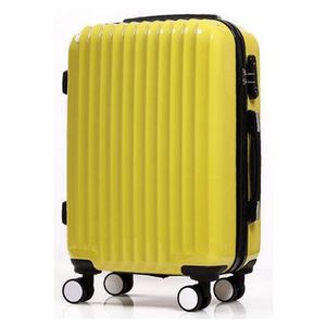Mala de mão unissex para bagagem, mala de viagem com superfície brilhante em ABS e carrinho de mão fashion - Product Image 2