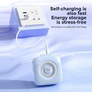 HXB ขายส่ง พาวเวอร์แบงค์การ์ตูนขนาด 10000mAh น่ารัก พกพาสะดวก พร้อมสายชาร์จในตัว แบตเตอรี่สำรอง รับทำโลโก้ตามสั่ง - Product Image 5