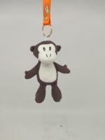 Limpiador de Pantalla de Teléfono y Computadora con Forma de Conejo de Peluche, Relleno de Algodón PP, 4*12cm, Edades 2-14