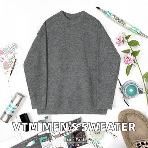 Suéter Jacquard de diseñador para hombre, sudadera de manga larga con cuello redondo, jersey con Logo, envío rápido, 100% algodón, anticontracción, otoño - Product Image 2