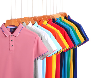 High Quality Custom Logo Knitted Silk Cotton Embroidered for Shirts Wholesale Quick Dry Short Sleeve Casual Style