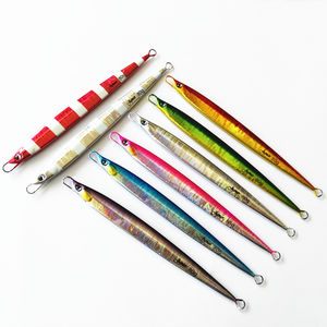 FUNADAIKO 80g 100g 135g gabarit leurre revêtement lumineux <span class=keywords><strong>poisson</strong></span> leurre <span class=keywords><strong>dessin</strong></span> rapide plaque de fer gabarit en métal - Product Image 5