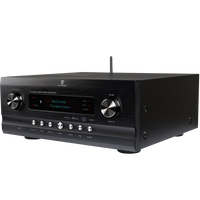 Meilleur amplificateur récepteur AV domestique avec décodage Dolby Atmos 13 canaux DTSX, carte TF, disque USB pour la musique, prix fabricant