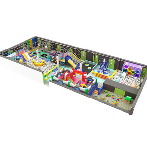 Aire de jeux intérieure pour enfants, jeux interactifs, aire de jeux sensorielle intérieure, toboggan, équipement d'aire de jeux intérieure du Guangdong, prix des équipements d'aire de jeux intérieure - Product Image 3