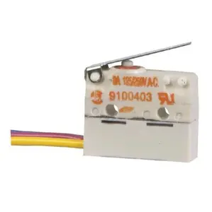 John-interruptor V4NSY1UL de Micro presión, acción sellada, SPDT NO/NC, actuador de palanca recta, alambre de 250VAC, nuevo, buen precio