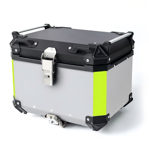 Top Case de Rangement pour Moto en Alliage d'Aluminium 45L Maxi Scooters Étanche pour Yamaha <span class=keywords><strong>TMAX</strong></span> <span class=keywords><strong>Honda</strong></span> BMW - Product Image 2