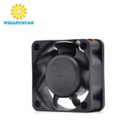 Ventilateur de refroidissement axial sans balais étanche WELLSUNFAN OEM ODM 4015 40x40x15mm 12V DC PWM FG à roulement à billes mini pour boîtier PC et usage industriel