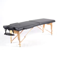Table de massage facial portable moderne avec pieds en bois, appui-tête, pliable, pour salon de beauté, spa, avec étui de transport, camillas de masajes