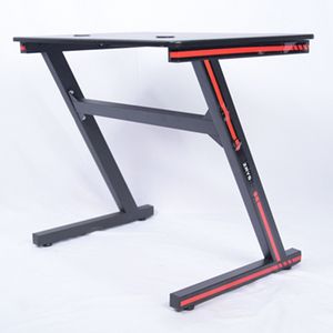 Escritorio para Computadora en Forma de Z, <span class=keywords><strong>Mesa</strong></span> de Juego para Gamers, Mesas <span class=keywords><strong>Gamer</strong></span> para PC con Luces LED RGB, Escritorio para Juegos de Computadora - Product Image 5