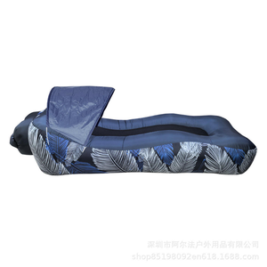 पोर्टेबल वयस्क inflatable बिस्तर डेक्रोन सामग्री आधुनिक कैंपिंग बीच ऑटो-भरने वाले आउटडोर आलसी सोफा संगीत उत्सव फोल्डेबल लाइव - Product Image 3