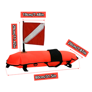 Bouée de plongée <span class=keywords><strong>gonflable</strong></span> haute visibilité pour la natation et la plongée sous-marine - Product Image 3