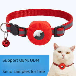 Collier tactique réfléchissant pour chat avec Airtag intégré pour prévenir la perte, ajustable et avec housse de protection - Product Image 2