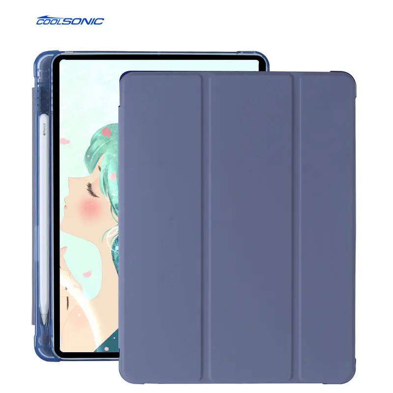 With Pencil Holder Case for Ipad 9.7 Air Customized Leather Case Magic Low Price Factory Direct Tablets Case for Ipad Air 1/2