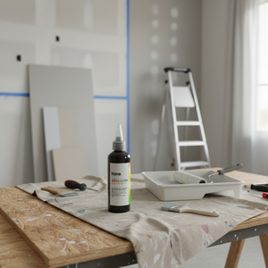 Nueve Pinturas Acrílicas de Color Negro con Tamaño de 100 ml para Papel, Metal, Madera, Vidrio, Plástico, Hormigón y Yeso - Product Image 1