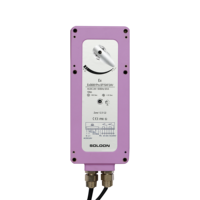 ExS6061Pro-SF15AF/24V - Actionneur de registre coupe-feu et anti-fumée antidéflagrant à rappel par ressort 15 Nm Modulant (0-10V) AC/DC 24V