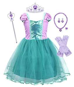 Disfraz de Princesa Elsa <span class=keywords><strong>Anna</strong></span>, Disfraz de Princesa DE LA Nieve, Aurora Blancanieves, Rapunzel, Cosplay, Vestidos de Fiesta de Cumpleaños para Niña - Product Image 3