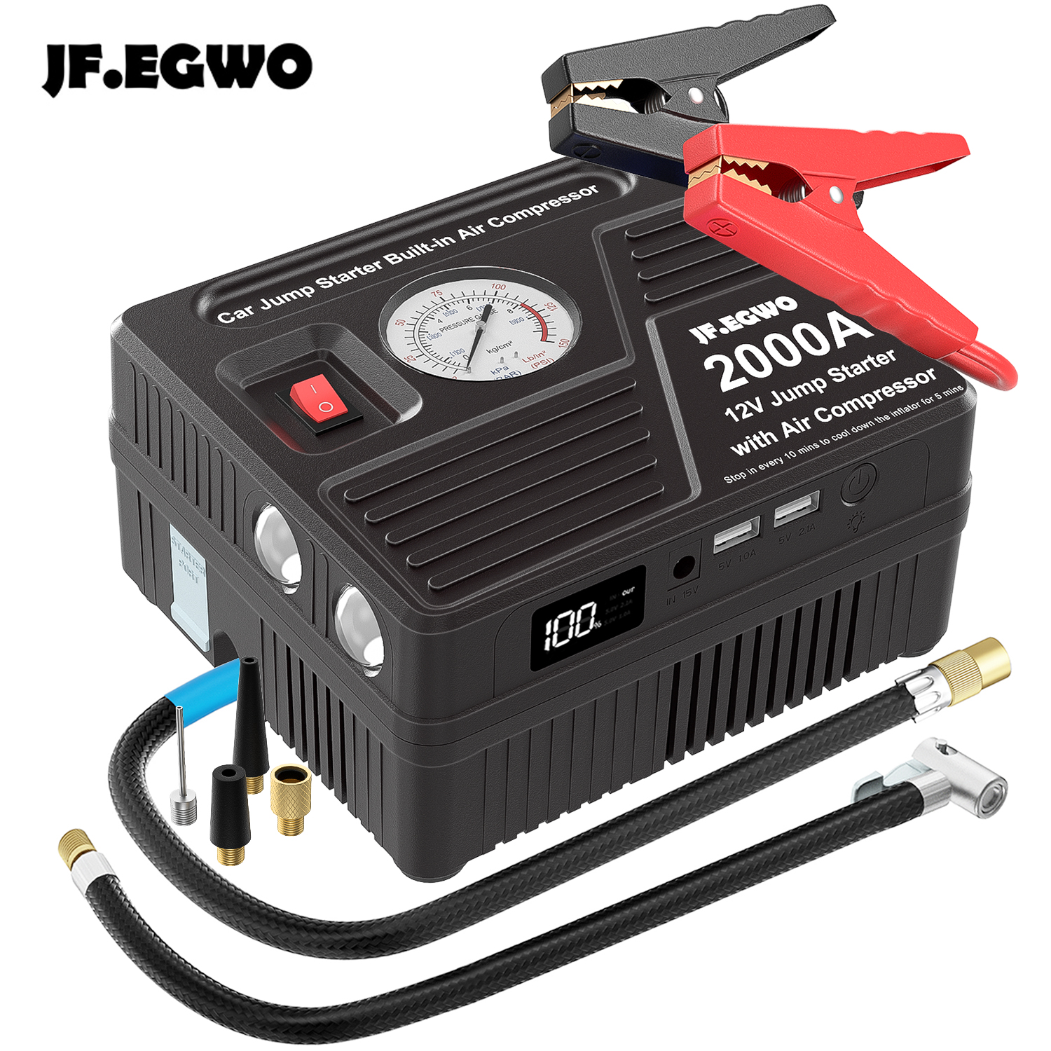 Пусковое устройство Jamp для автомобиля, стартовый комплект, портативная аккумуляторная станция для газа и дизельного автомобиля, пусковое устройство для автомобиля