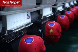 Máquina de Bordar Computarizada Industrial Holiauma Holihope de <span class=keywords><strong>6</strong></span> Cabezales y 15 Agujas para Gorras, Sombreros y Camisetas - Product Image 4