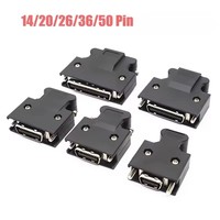 Connecteur SCSI à 26 broches pour servomoteur Mitsubishi/Yaskawa/Delta/Panasonic, connecteur SCSI (SM) 14P 20P 26P 36P 50PIN, 2 pièces, 5 pièces