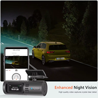 Ultra-High-Definition 4K Auto DVR Dashcam 1,5'' met Nachtzicht WiFi Verborgen Zwarte Box 150° Groothoek G-Sensor Videorecorder