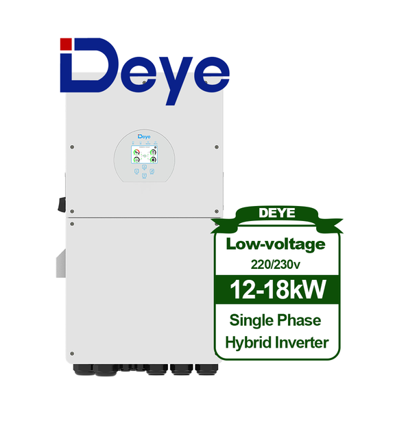 All in One 48v 12kw 14kw 16kw 18kw Hybrid Solar Battery Energy Storage Pv Warranty High Frequency Ip65 Hybrid Inverter for Home