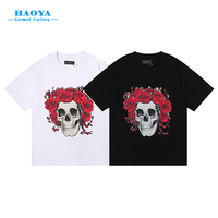 T-shirt de luxe pour homme, style streetwear, personnalisé, 100 % coton, vêtement tricoté essentiel de créateur
