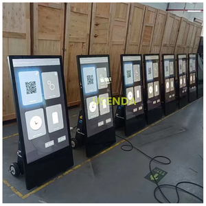 Display Pubblicitario Portatile da Esterno 43 Pollici 1080p IP65, 3000 Nits, Batteria Integrata, Alimentazione Android, Servizio <span class=keywords><strong>Cloud</strong></span> - Product Image 4