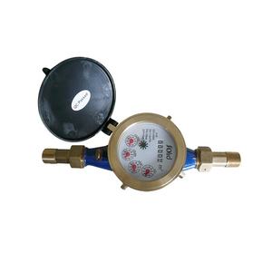 ISO4064 Klasse B DN15 Tuin Huis Multi-Jet Droog Wijzerplaat Vloeibare Verzegelde Messing Droge Jet Water Flow Meter - Product Image 3