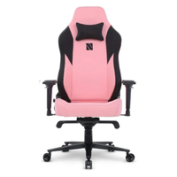 Fauteuil de jeu en mousse moulée sur mesure en gros, en cuir PU, accoudoirs 4D, base en aluminium, support lombaire, dossier haut inclinable pour PC