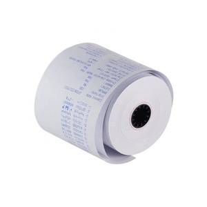 Rollos de Papel Térmico para Recibos de Alta Definición, Color Azul, 80 mm, Precio al por Mayor para Cajas Registradoras de Supermercados - Product Image 2