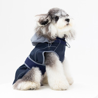 Manteau de pluie pour chien USMILEPET, imperméable et coupe-vent, avec capuche, respirant, pour les promenades en plein air, pour les grands chiens