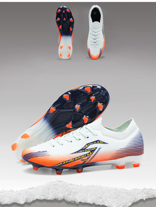 Zapatos <span class=keywords><strong>de</strong></span> Fútbol Personalizados Transpirables <span class=keywords><strong>de</strong></span> <span class=keywords><strong>Alta</strong></span> <span class=keywords><strong>Gama</strong></span>, Tacos para Hombre y Mujer, <span class=keywords><strong>Botas</strong></span> <span class=keywords><strong>de</strong></span> Fútbol Profesionales para Entrenamiento y Competición, Parte Superior Sintética - Product Image 5