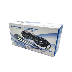 Micrófono vocal dinámico unidireccional cardioide de mano con cable profesional de mejor rendimiento - Product Image 5