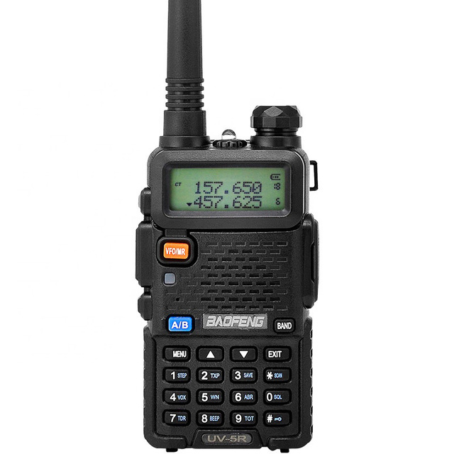 Original Handheld for UV-5R Two Way Radios 8W UHF/VHF Long Range Analog Walkie Talkie 1800mAh Battery FCC CE Certified