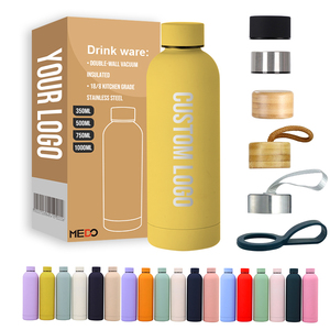 Commercio all'ingrosso personalizzato a buon mercato vernice di gomma Sport pallone sottovuoto in acciaio inox bottiglie di bevande termiche Sport bottiglie d'acqua - Product Image 6