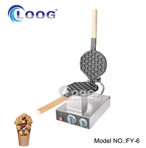 Fabricant de gaufres à bulles commerciales en gros, 110V 220V, machine à gaufres rotative - Product Image 6