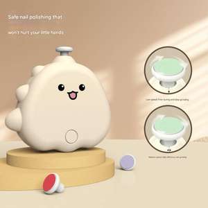 Cortauñas Eléctrico <span class=keywords><strong>para</strong></span> Bebés con Diseño Adorable, Cortauñas Portátil de Acero Inoxidable, <span class=keywords><strong>Lima</strong></span> de <span class=keywords><strong>Uñas</strong></span> Automática Segura - Product Image 5